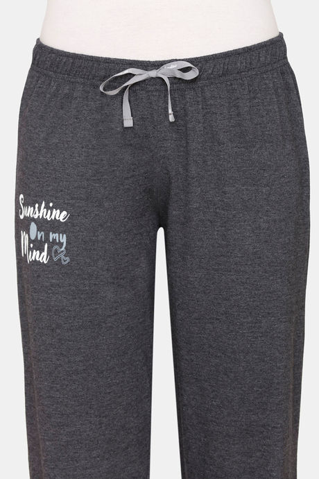 Rosaline Starry Nights Knit Cotton Pyjama - Black Beauty — image 5